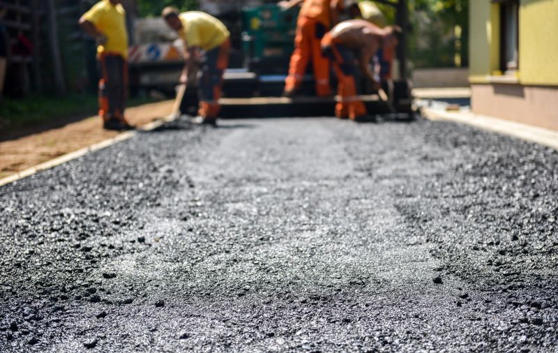 Asphalt Work in Progress