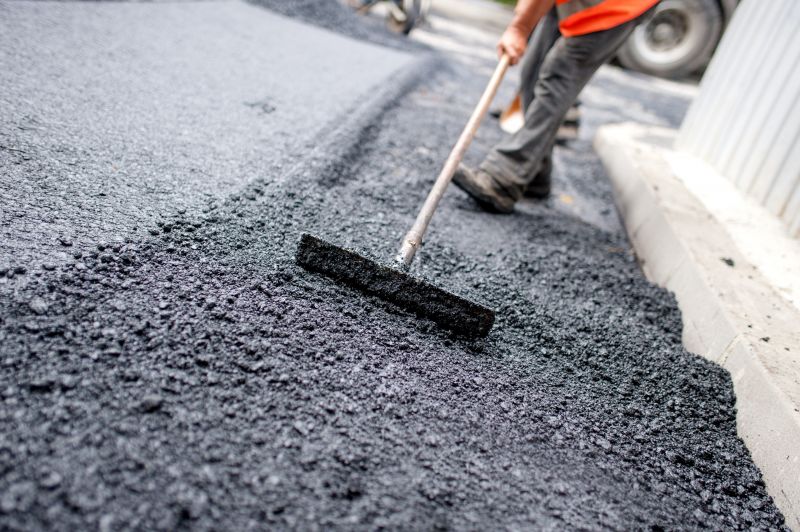 Asphalt Sealing in Progress